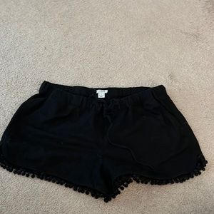 J crew linen Pom shorts medium